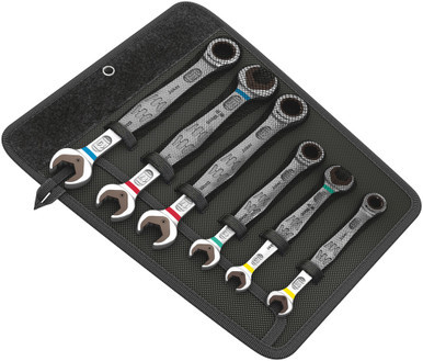 Wera 05020022001 - Joker Set 6 Piece Combination Wrench Set